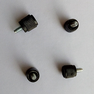 DIY组装台式电脑固定机箱侧板挡片螺钉机械硬盘塑胶金属手动螺丝