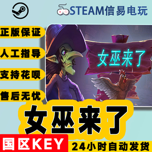 动作 联机 Witch 女巫来了 休闲 PC中文正版 独立 steam游戏