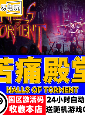 steam正版 Halls of Torment 苦痛殿堂 国区激活码 现货秒发cdkey