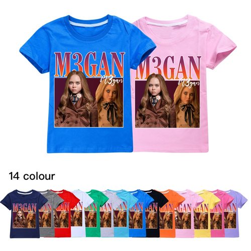 梅根M3GAN儿童夏天短袖纯棉