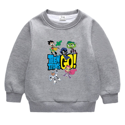 TeenTitans儿童一体绒卫衣