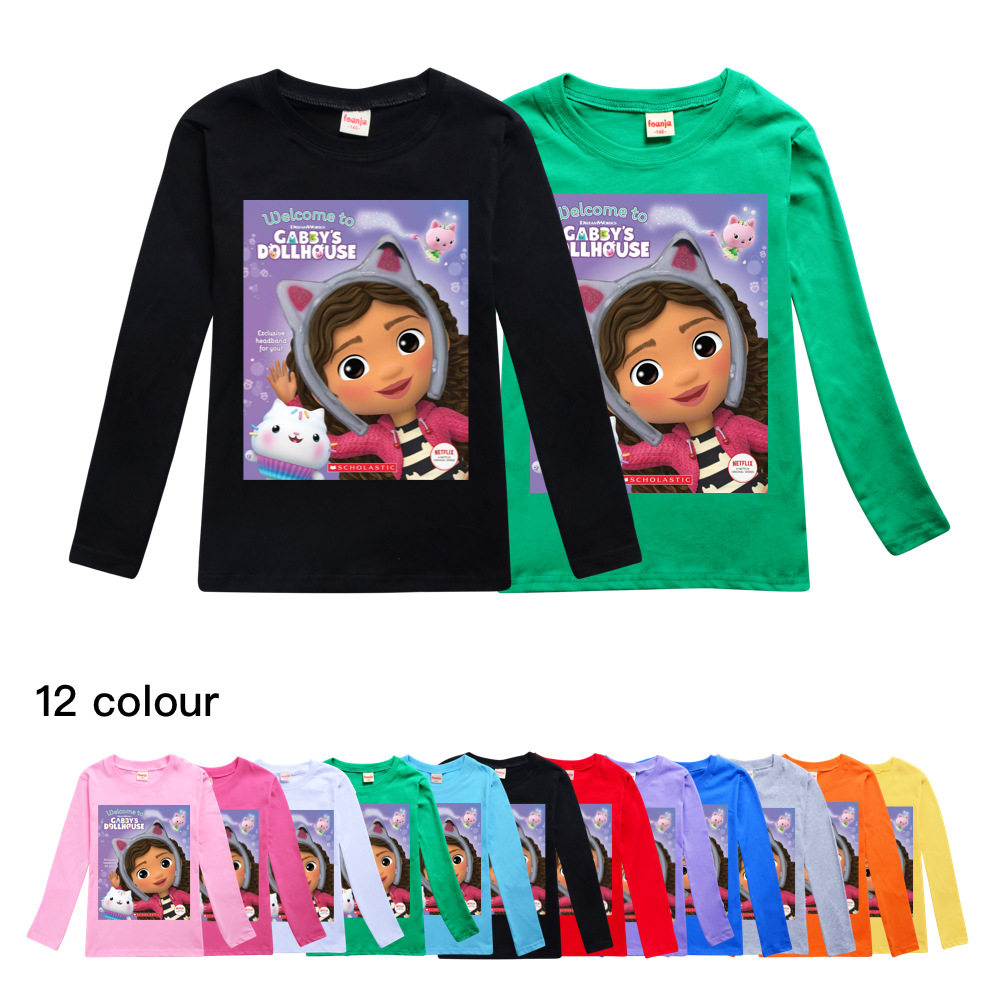 gabbysdollhouse女童长袖T恤