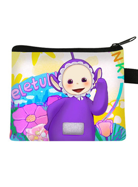天线宝宝Teletubbies卡通零钱包 学生儿童钥匙卡包收纳包迷你2023