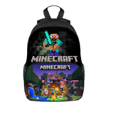 Minecraft小学生护脊书包大容量