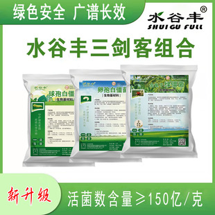 水谷丰球孢卵孢布氏白僵菌绿僵菌微生物菌剂农用广谱环保