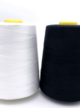 大卷家用402缝纫机线服装线细线针线涤纶线宝塔线平车线黑线白线