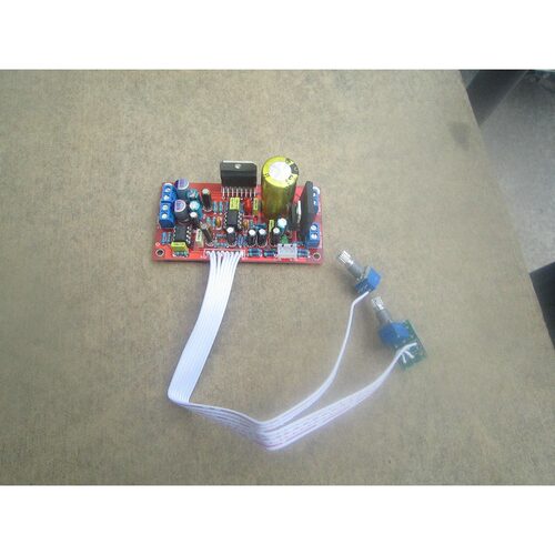 单电源12V TDA7377三声道功放板（电位器分体）