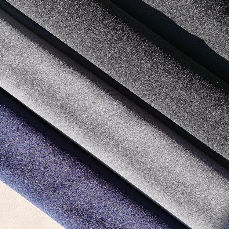 工厂直销超厚四面弹力布涤纶化纤面料小西装裙裤阔腿裤工装裤用布