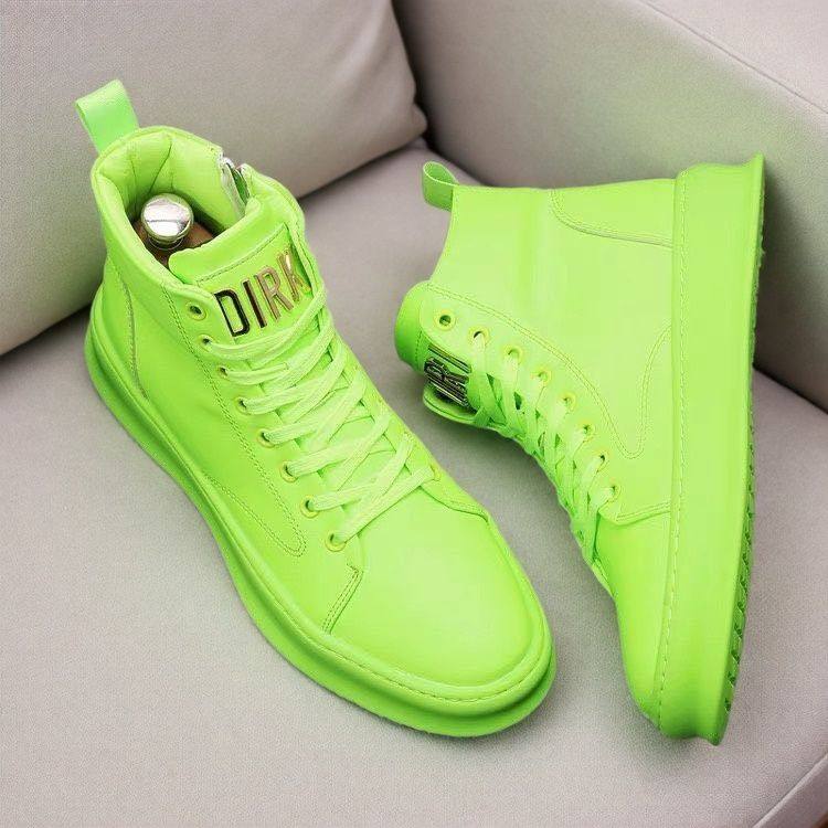 潮牌男板鞋保暖鞋子高帮鞋百搭休闲冬季2026新款厚底内增高男鞋,流行男鞋,高帮鞋,淘宝优惠券,粉丝福利购,淘宝优惠卷