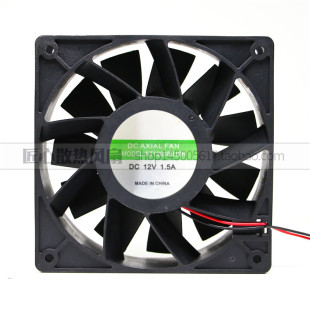 3线风机dc MODEL 12V1.5A伏烧烤炉旁里面2 fan ST12038B12H axial