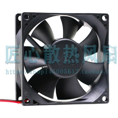 增福 BH802512VH DC 12V 0.25A 80x80x25mm 8厘米散热风扇