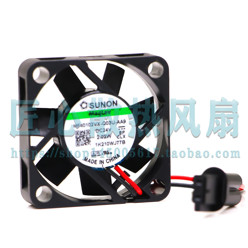 全新SUNON MF40102VX-Q03U-AA9 401024V 2.02W 4cm工业变频器风扇