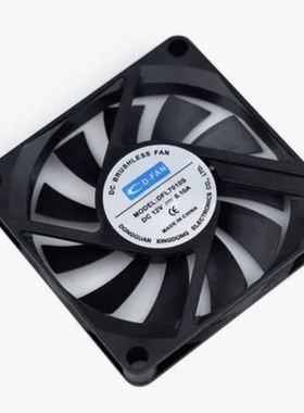 D-FAN DFL7010S DC 12V 0.10A 7厘米 机箱CPU散热风扇