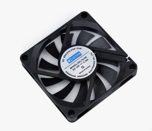 D-FAN DFL7010S DC 12V 0.10A 7厘米 机箱CPU散热风扇