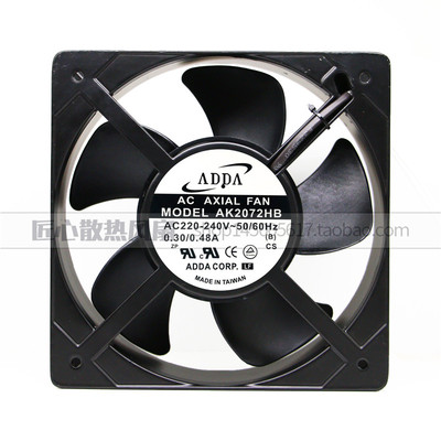 AK2072HB 200/240V 0.30/0.48A 原装正品台湾ADDA 大风量进口风扇