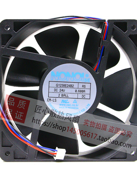 原装南韩NONOI G1238E24B2 24V 0.6A 12038 大风量 变频器风扇