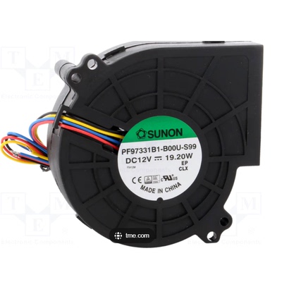 SUNON PF97331B1-B00U-S99 DC 12V 19.20W 9.7厘米鼓风散热风扇