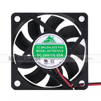 AMBEYOND 24V 0.05A 6015 AV-F6015LS 工业电源 工控机床静音风扇