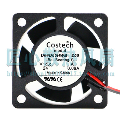 FANTECH D04D05HWB z00 24V 0.09A 4020 变频散热风扇