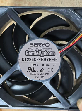 原装SERVO 12025 24V 0.58A D1225C24BBYP-46 巴可放映机散热风扇