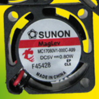 建准SUNON MC17080V1-000C-A99 DC 5V 0.80W 17*8 散热风扇