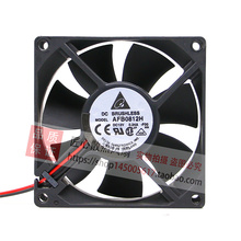 台达 AFB0812H 8cm 8025 12V 0.24A 两线 双滚珠机箱电源散热风扇