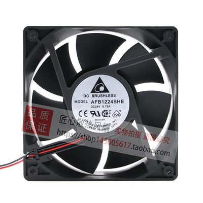 原装 AFB1224SHE/VHE 台达风机12038 DC24V 0.75A变频器散热风扇