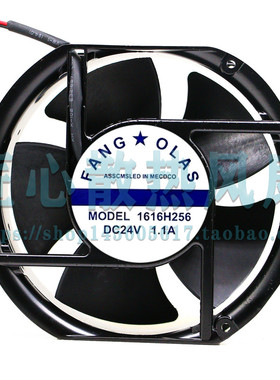 原装全新FANG OLAS MODEL 1616H256 DC24V 1.1A 17CM散热进口风扇