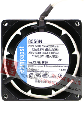 TYP 8850N 8556N/NR 8550N/V 230V 8038 耐高温进口散热风扇
