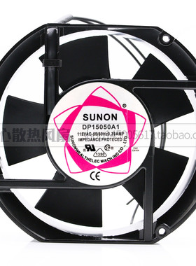 原装SUNON/建准 DF15050A1 AC115V 0.39A 17251 机柜散热风扇17CM