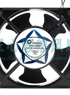 通达 TONGDA TP2122HBT 220V 19W 120x120x38mm 12038 交流风扇