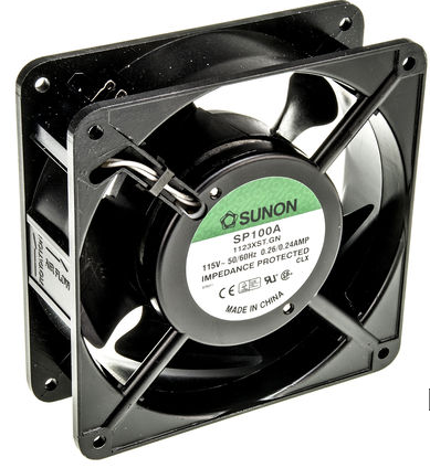 台湾SUNON SP100A 1123XST.GN AC115V 0.26A 12cm交流风机扇12038