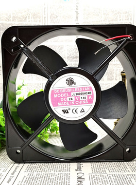 全新九龙 JL20060H24B 20060 24V 1.60A 轴流 变频器 散热风扇