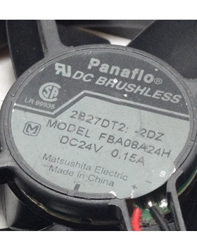 原装 8025 FBA08A24H 24V 0.15A 8cm变频散热风扇2线