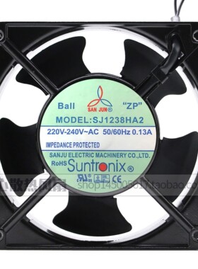 SJ1238HA2原装台湾三巨12038AC220VHA1 110V轴流散热风扇380V HA3