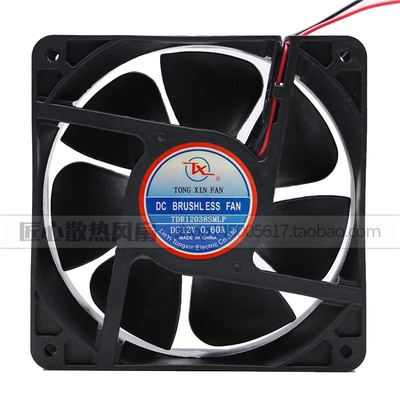 TX 同鑫 TDR12038SMLP 12V 0.60A 0.8A 12cm 12038 散热风扇