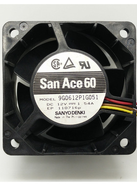 原装 6038 12V 1.54A 暴力增压 服务器散热风扇 9G0612P1G051