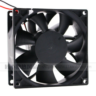 0.28A散热风扇2线风机 DC24V 9CM厘米9038 BDS9238M24 全新BISEN