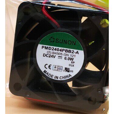 建准 SUNON PMD2404PBB2-A 24V 6.0W 4028 2线 服务器 散热风扇