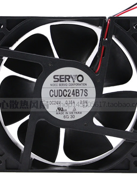 CUDC24B7R CUDC24B7S DC24V 0.16A 3.8W原装日本精工伺服进口风扇