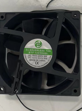 双腾舫 STF12038HBL 12CM/厘米AC110V-240V通用焊机EC散热风扇