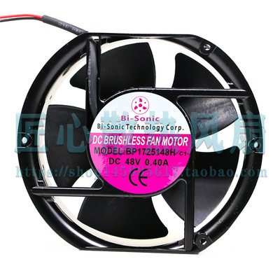 原装Bi-Sonic百瑞 BP1725148H DC 48V 0.40A 变频器散热风机风扇
