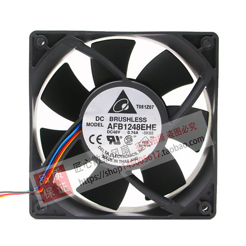 AFB1248GHE/EHE台达正品 12038 DC48V 0.74A 0.60A/0.90A散热风扇