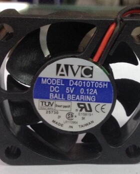 AVC 4010 5V 0.15A D4010T05H 4cm风扇 微型高速滚珠散热设备风扇