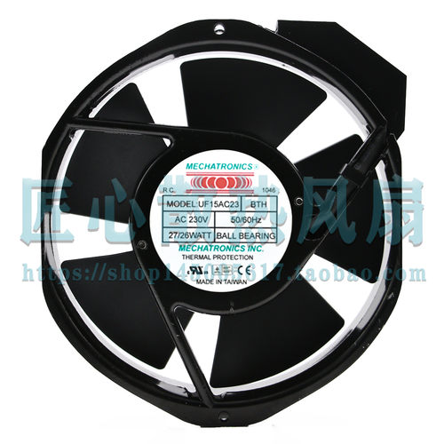 UF15AC23/C12 BTH 台湾MECHATRONICS 230V/115V机柜散热风扇17238