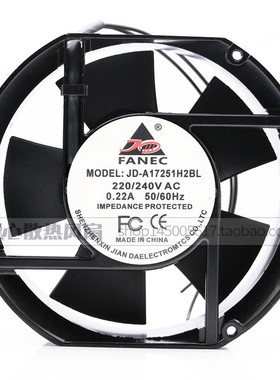 FANEC JD-A8025/9225/12025/12038/15050/17251/20060 H2BL风扇