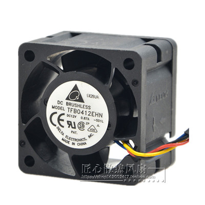 台达 TFB0412EHN 4028 12v 0.87A 4cm超暴力双滚珠PWM服务器风扇