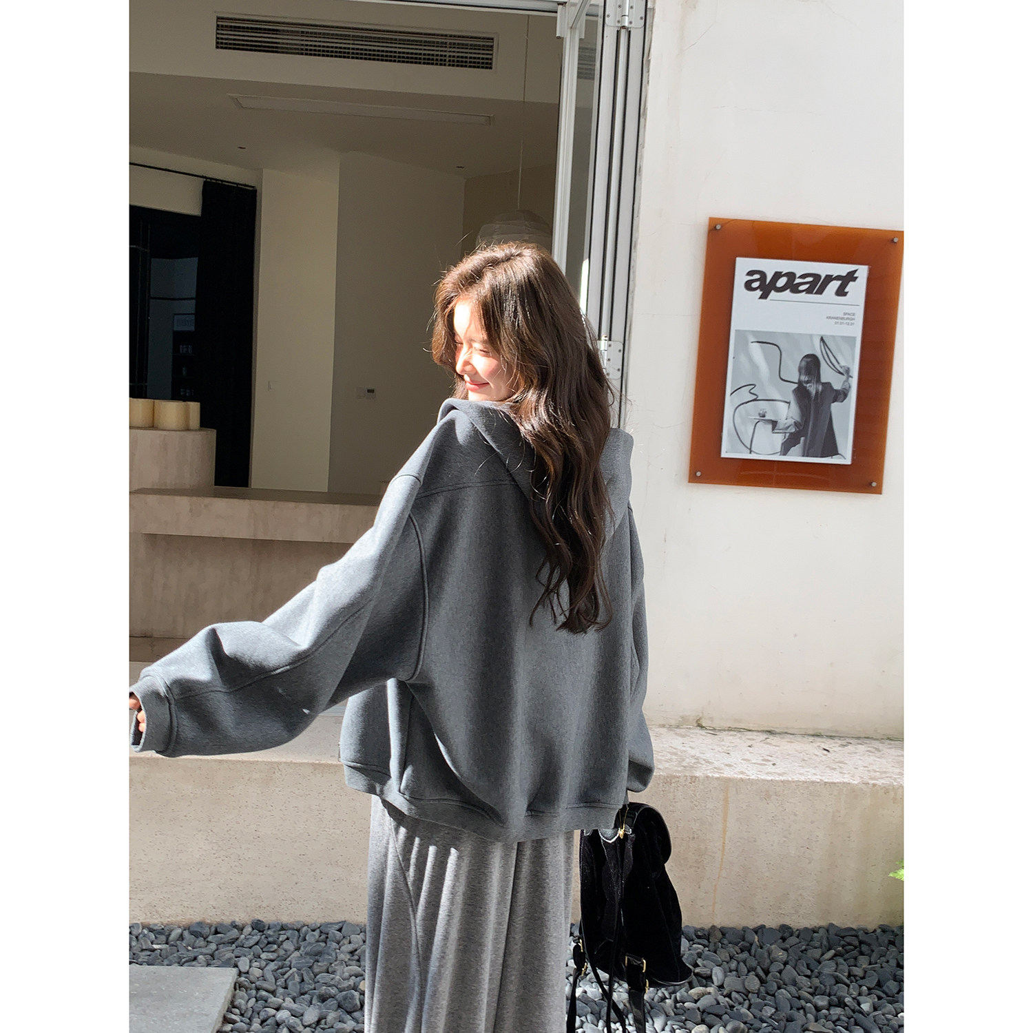 鞠婧祎明星同款Hoodie制色卫衣