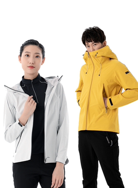探路者冲锋衣男/女式春夏户外防水cTABI81145/82146