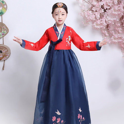 女童新款朝鲜服装韩服